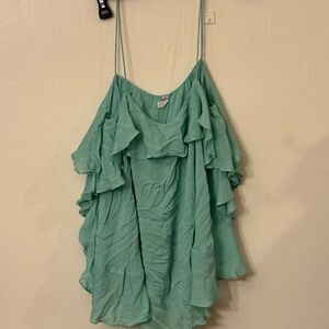 Free People Mint Green Garment